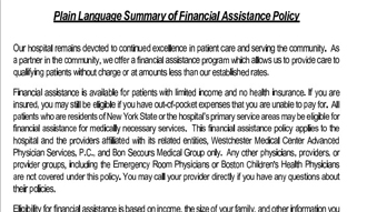 Financial Assistance
