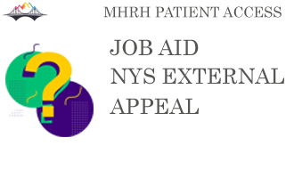NYS External Appeal